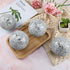 Adore the Decor™ Decorative Mosaic Glass Silver Sphere Orb Ball